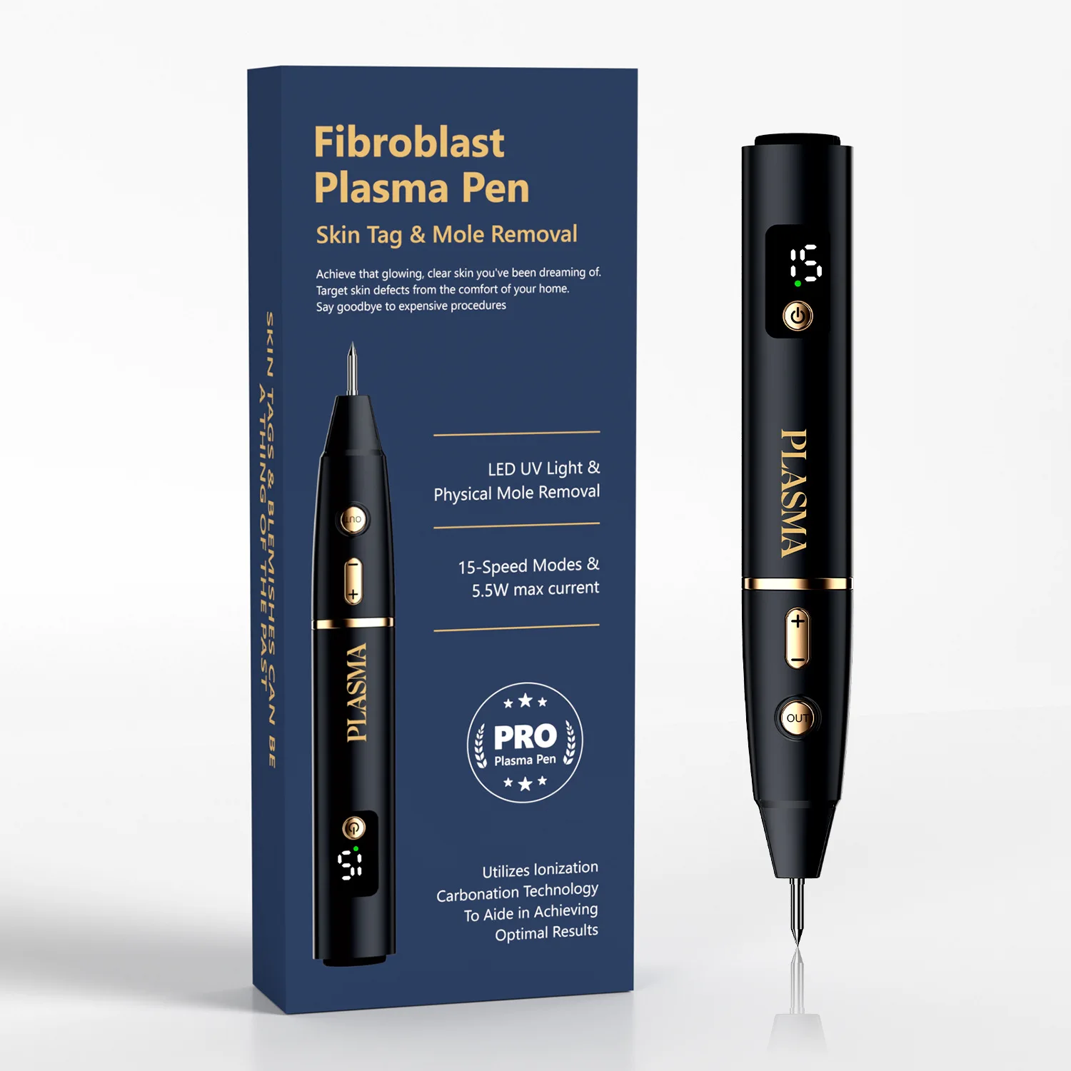 15-gear Mole Spotting Pen, Xiaobai, Special Beauty Instrument for Spot Removal, Laser Picosecond Spot Scanning Mole Pen