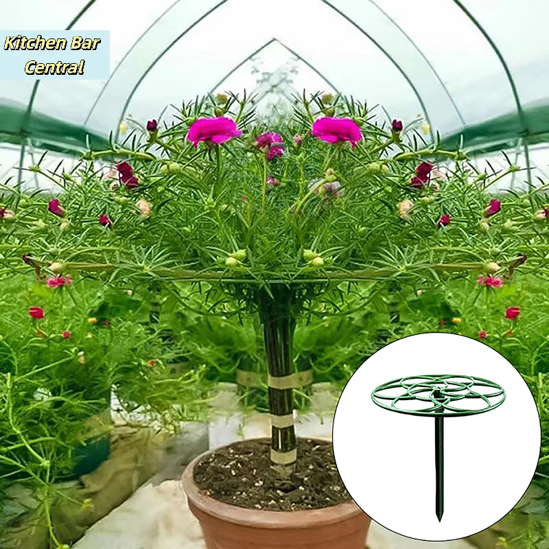 【1Pc Plastic Stackable Bonsai Climbing Frame Plant Cage Frame Plant Support Stand Climbing Vine Rack Gardening Supplies】