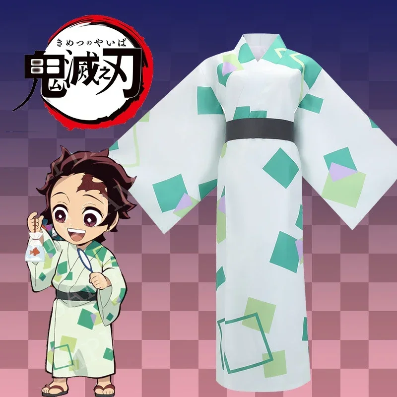 Cosplay Kamado Tanjirou Kimono Japanese Anime Clothing Halloween Costumes For Men Carnival Festival Performance