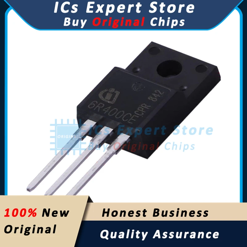 10PCS/LOT Original Transistor IPA60R400CE N Channel 600V 10.3A MOSFET 6R400CE IPA60R400CE PG-TO-220