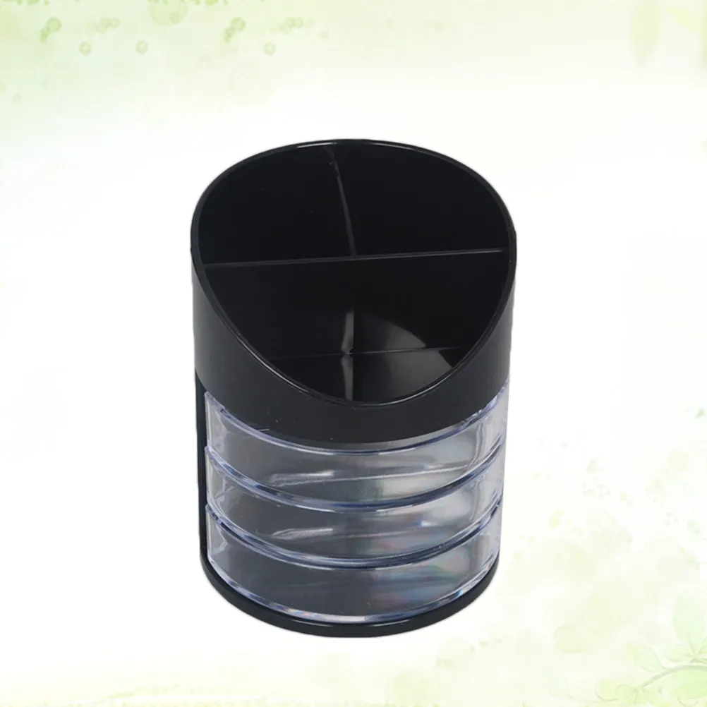 

Plastic Pen Container Multi-Layer Drawer Storage Box Desktop Organizer for Pens Cards Small Utensils Home Office Decorative Use