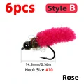 6pcs Rose Style B