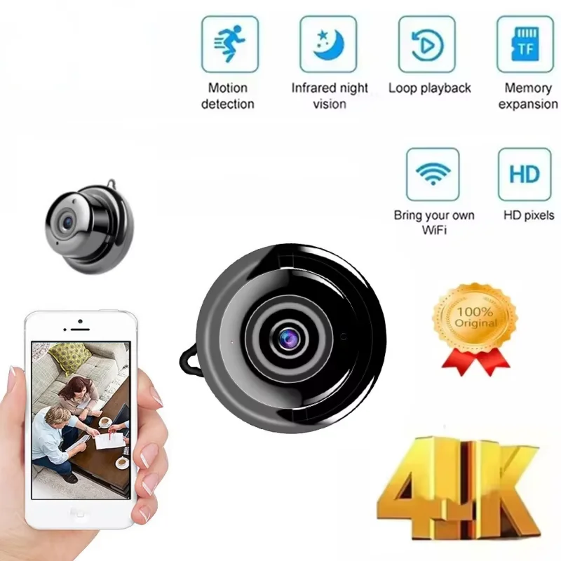 1080p hd mini wifi sem fio câmera inteligente câmera de vigilância de segurança interna visão noturna filmadora gravadores de áudio e vídeo