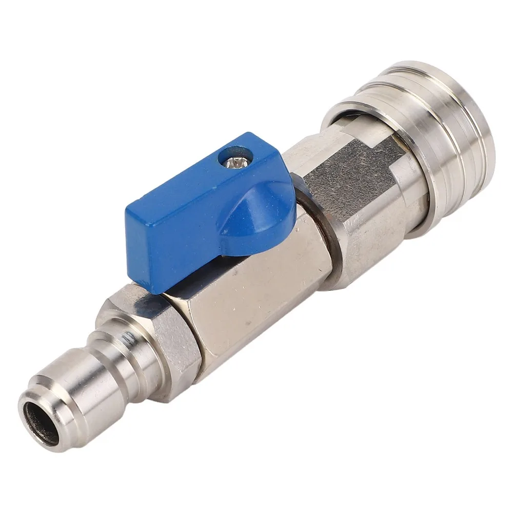 

Stainless Steel High Pressure Washer Ball Valve 4500PSI 3/8 Inch Quick Connect Ball Valve High Pressure