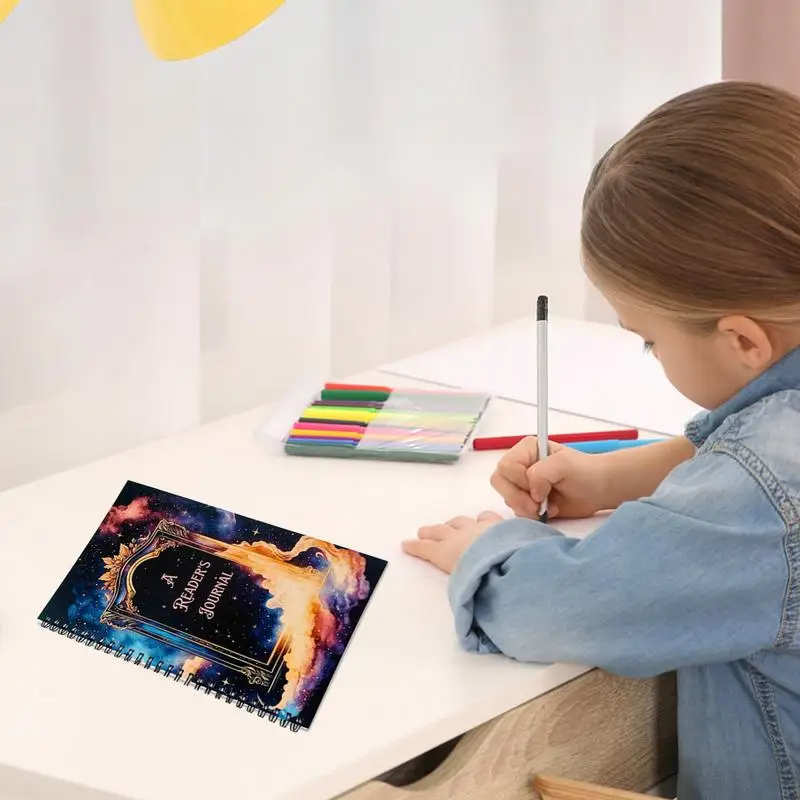 Lettura Log Goal Impostazione Cancelleria Diario di lettura per lettori di libri Per dormitorio Biblioteca Casa Viaggi Camera da letto Studenti Bambini Adulti