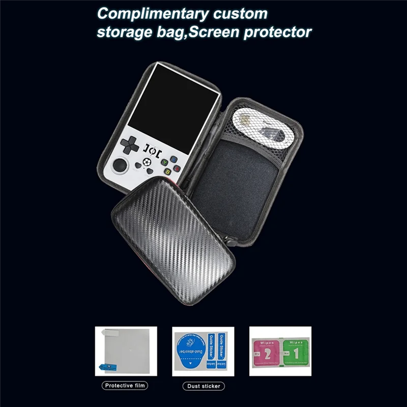 

R36MAX Retro Handheld Game Console 64GB 4.0Inch IPS Screen Portable Pocket Video Player Supports 30+ Emulators B
