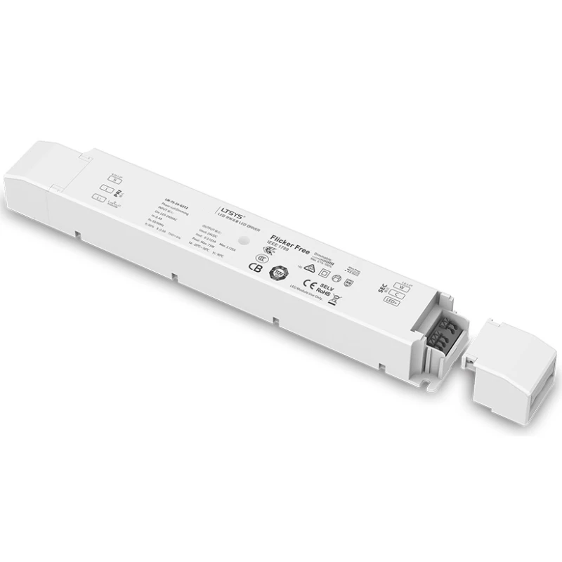 Imagem -05 - Led Triac Driver com Tensão Constante Transformador de Iluminação Edge Push Dim Fase-cut Ltech 75w 36w 12v 24v 220240v