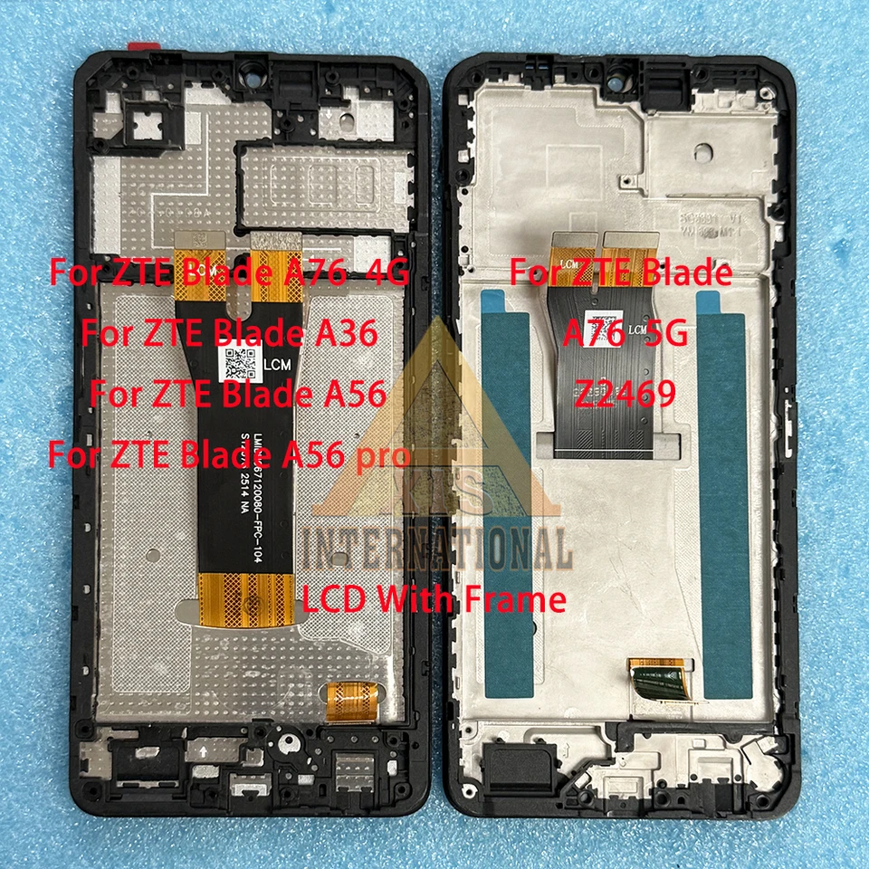 IPS Original For ZTE Blade A76 5G Z2469 Display Screen Touch Panel