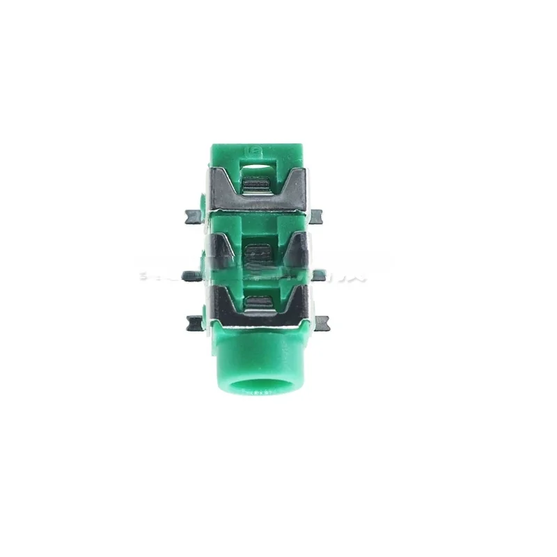 PJ-313 Six-pin SMD Three-section Headphone Base PJ-313D SMD Diameter 3.5mm Black Red Green
