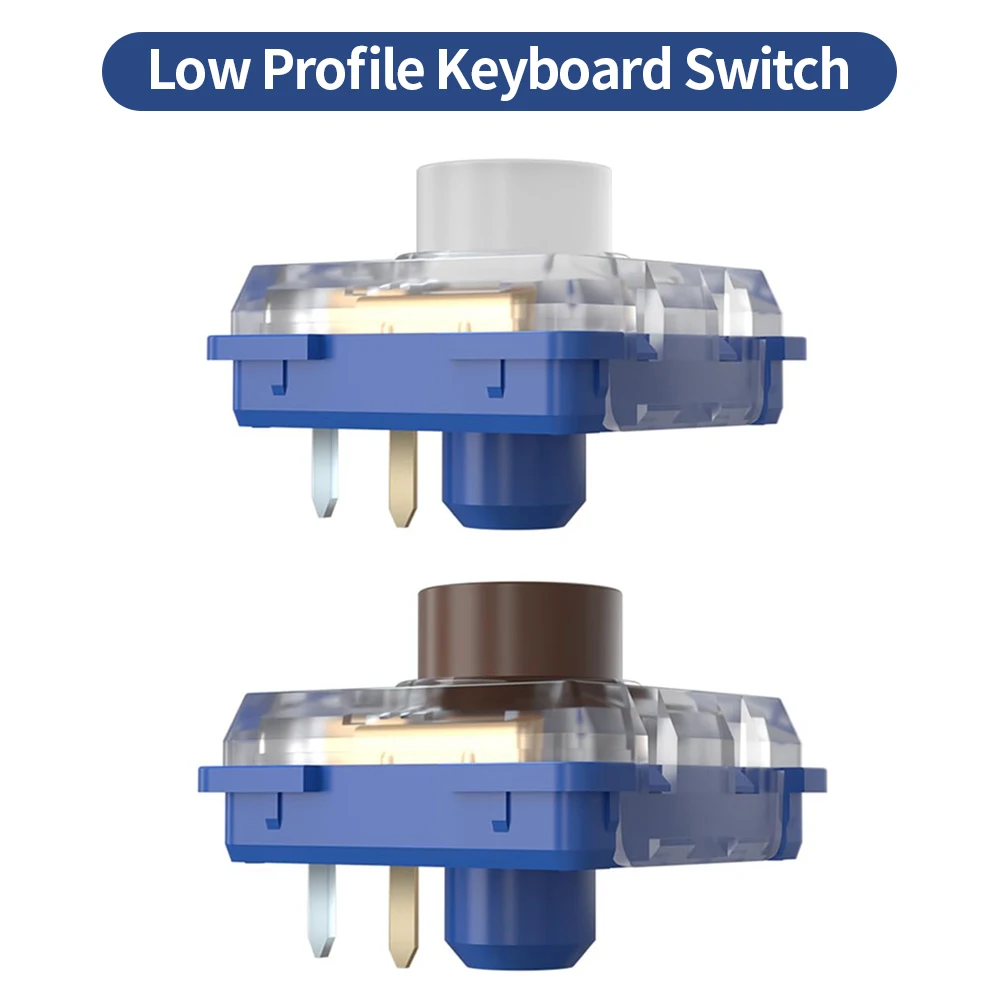 

Kailh Silent Deep Sea Thin Keyboard Switch Deep Sea Island Whale Landing Mechanical Keyboard Switch MINI1353Hitbox