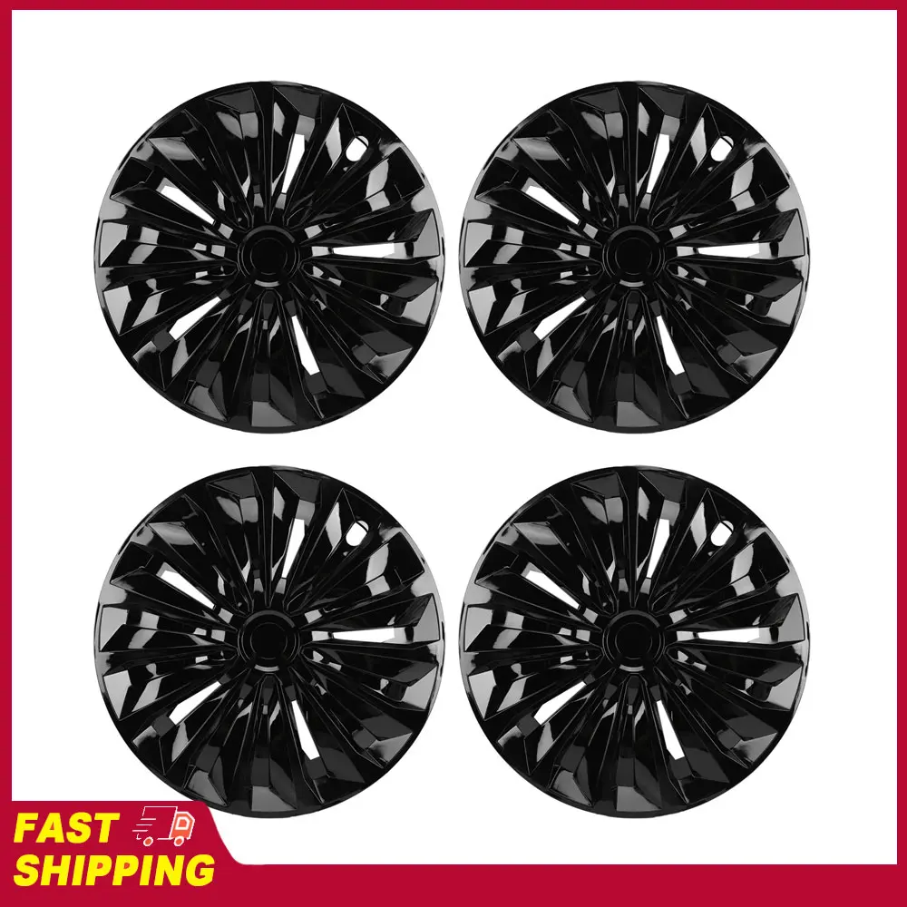 

Комплект из 4 колпаков для колесных дисков, 14 дюймов, на защелках, стильный дизайн, для автомобильных шин R14