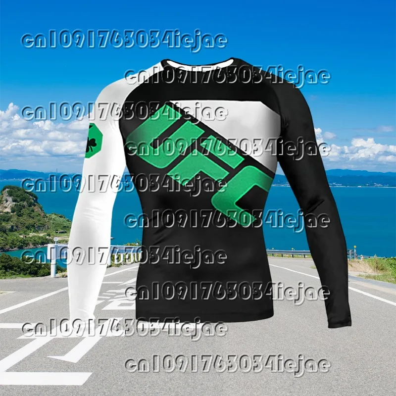 

2025 Thai Long Sleeve Training Quick Drying Printing Breathable Comfortable Adult Sports Mountain Bike Riding Competition