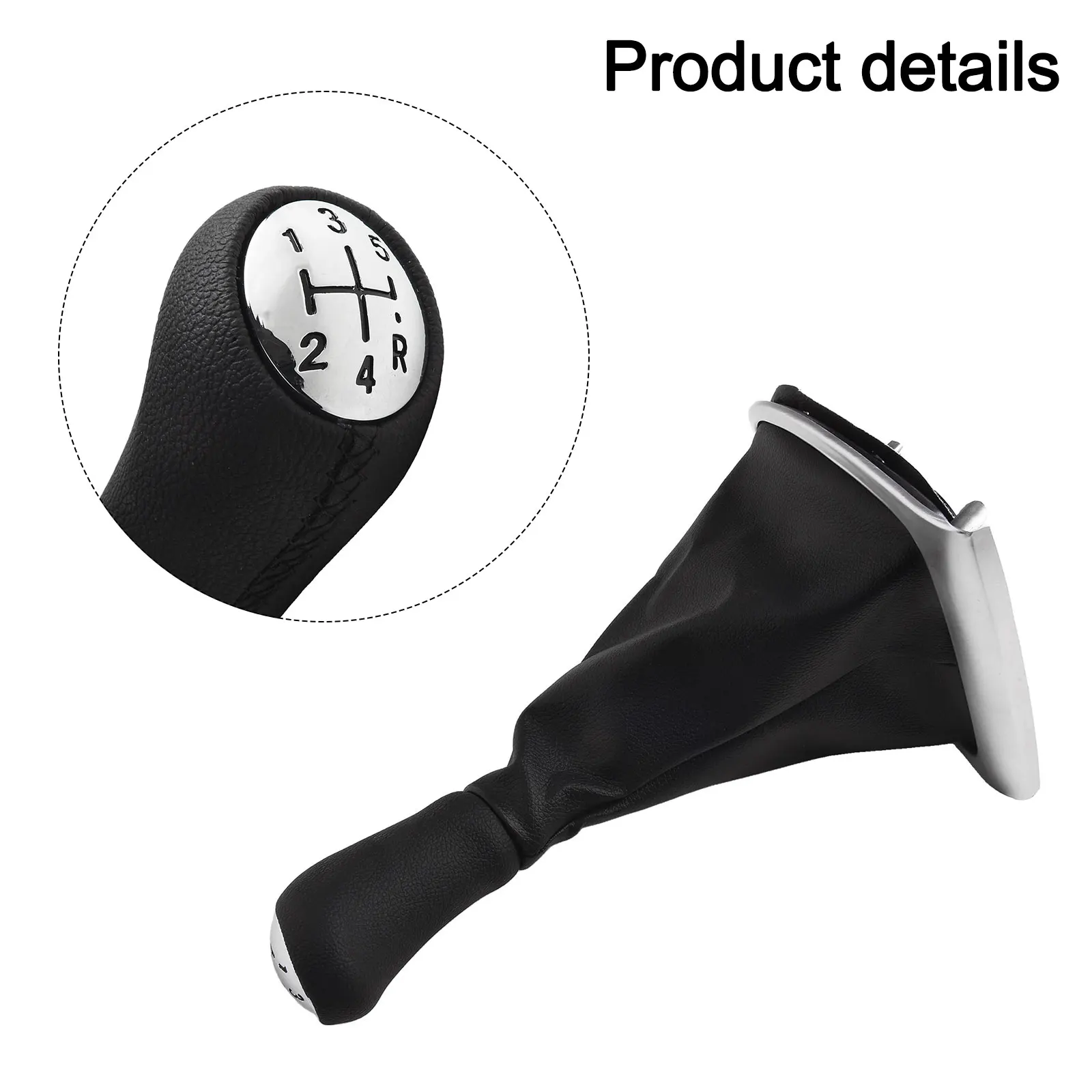 1pcs Shift Knob 5 Speed Shift Knob Lever Knob Manual Gearbox Handles For Clio 3 III 2005-2012 Car Accessories