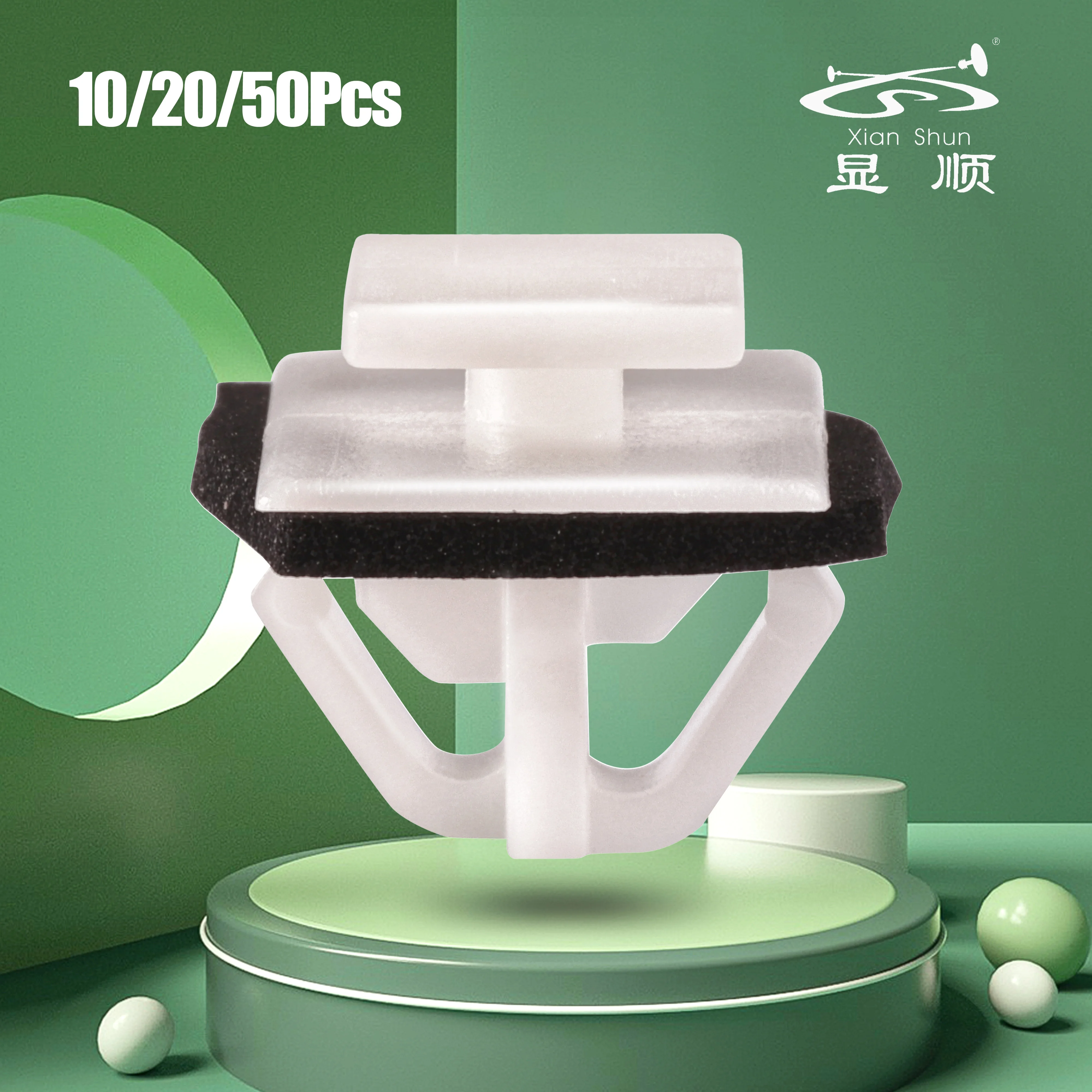 

10/20/50Pcs White POM Side Moulding Interior Replacement Parts Car Fastening Clips Car Accessories 877562E000 7956821000