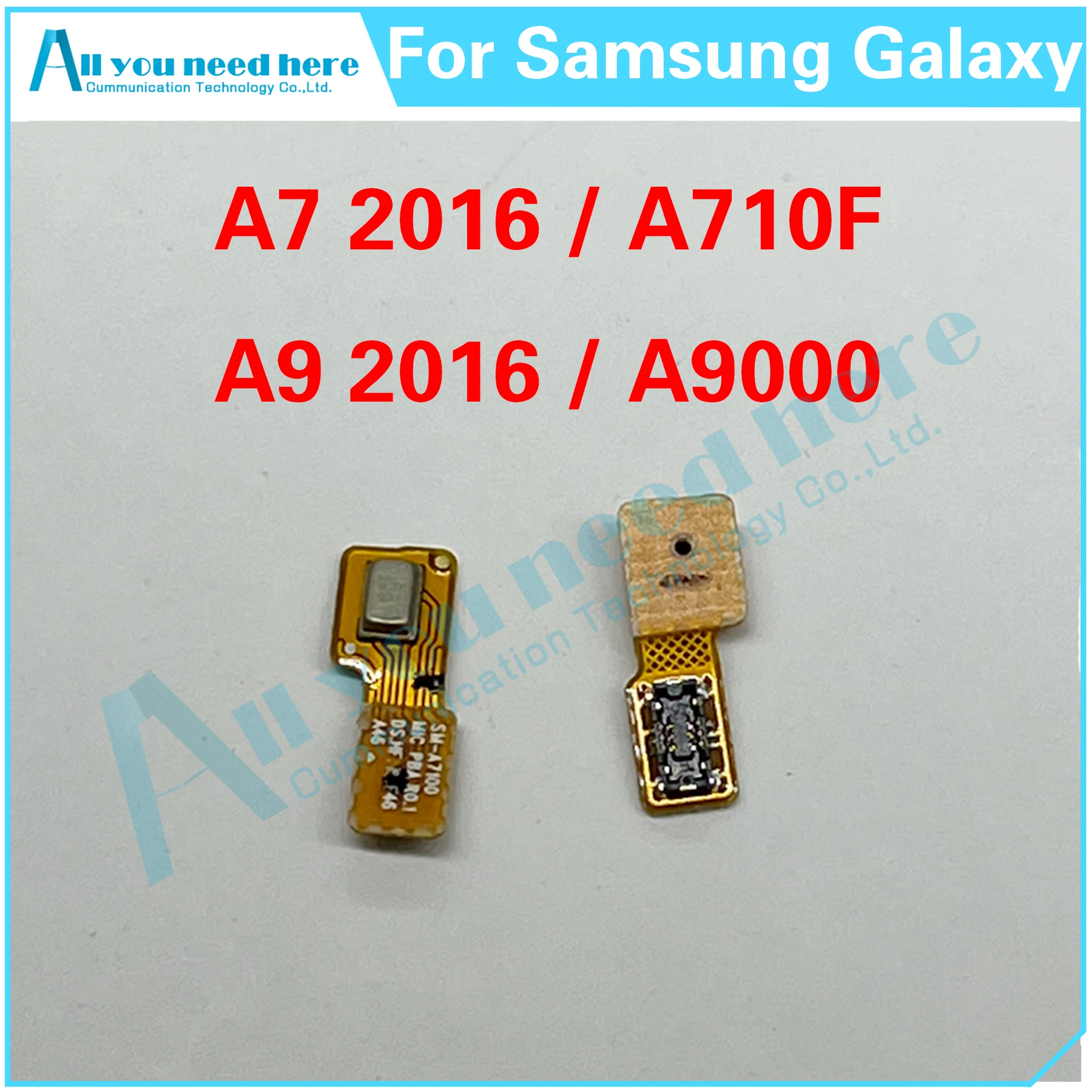 For Samsung Galaxy A7 2016 / A9 2016 SM-A710F SM-A9000 A710 A710F A9000 Mic Speaker Microphone Transmitter Replacement