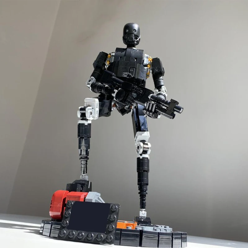 

1018 шт. MOC научно-фантастический фильм (ЗВЕЗДЫЙ БАТЛ) K-2S0 KX-инфорированный дроид строительные блоки модель игрушки детский праздничный подарок
