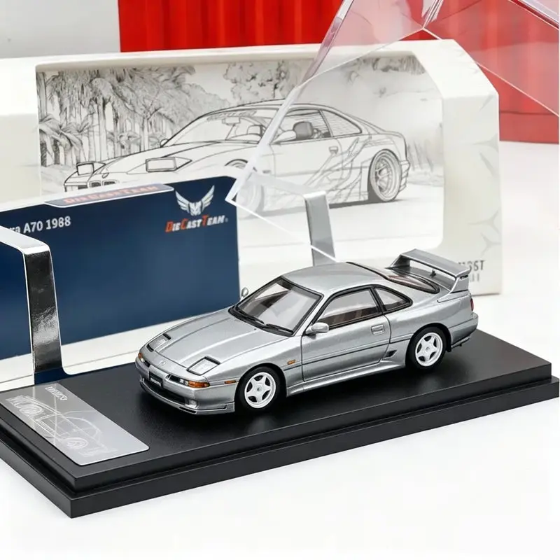 1:64 MK3 Supra A70 1988 Coupe Alloy Super Sports Car Model Simulation Diecast Metal Classic Track Raing Car Vehicles Model Gifts