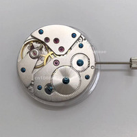 For ST3621/ETA 6498 Watch Men Women Wristwatch New 6498 Movement 17 Jewels Watch Hand Winding Mechanical Movement at 6 o'clock