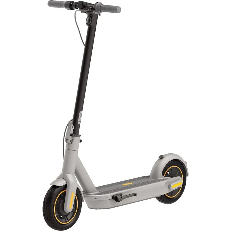 

Segway Ninebot MAX KickScooter, Power by 350W Motor, 25 Miles Range, 18.6 MPH, Cruise Control, Dual Suspension