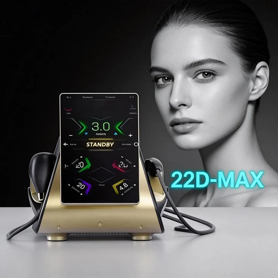 

Портативный аппарат для RF-лифтинга 22D 360 Max: лифтинг лица и тела, омоложение и подтяжка кожи, антивозрастной уход для салонов