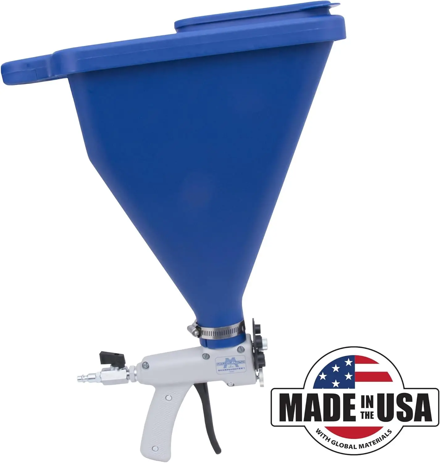 SharpShooter® I  2 Gallon Hopper  45 Degree Angle Adapter Included  Built in Air Control Valve  693