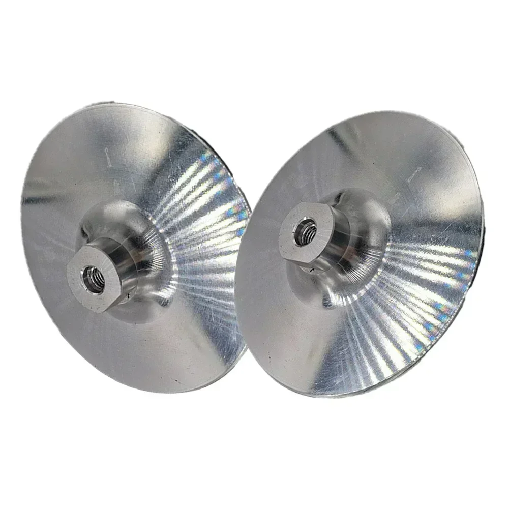 1pc 4inch 5inch Aluminum Polishing Pad M10 M5/8-11 Thread Angle Grinder Backer Holder Pad For Angle Grinder Backer Holder