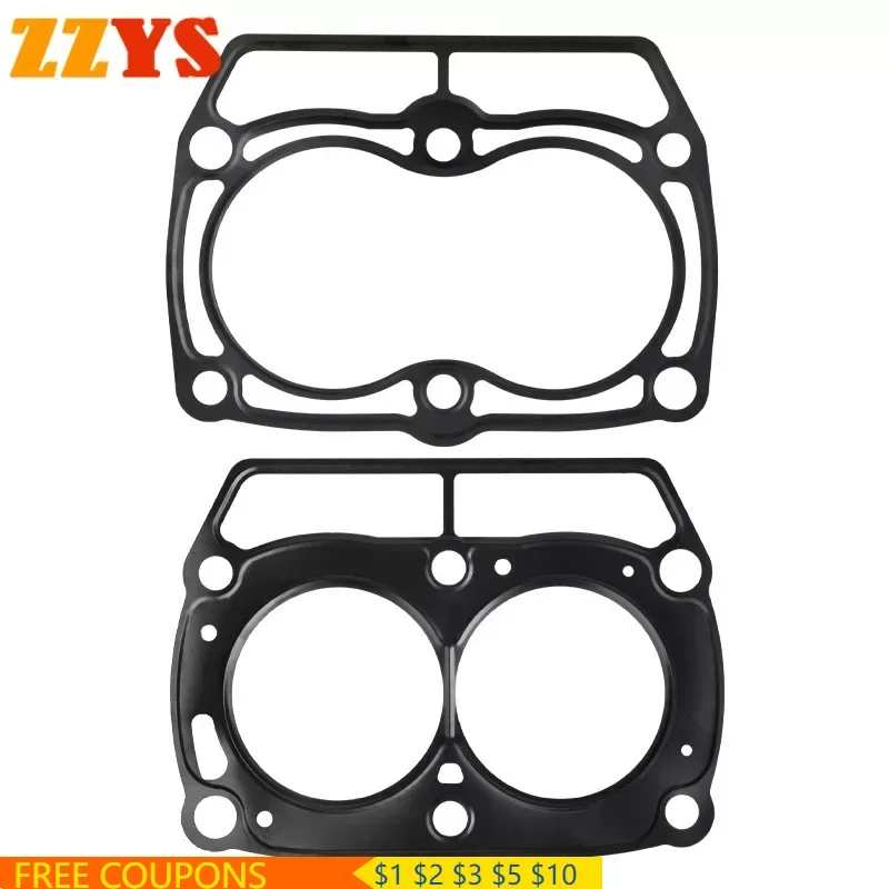 Motorcycle Engine Cylinder Middle Medium Repair Pad Overhaul Gasket Mat Kit For Polaris Side by Side RANGER 700 EFI 6X6 2007 08