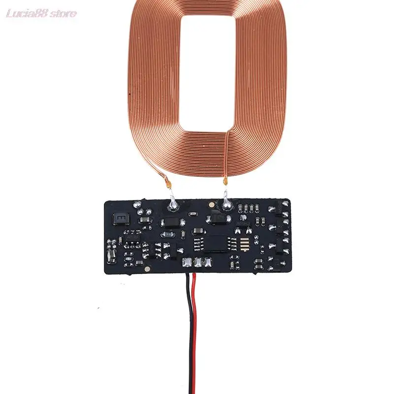 Qi Wireless Charging Standard Universal Wireless Charger PCBA Circuit Board with Coil DIY QI Wireless Receiver