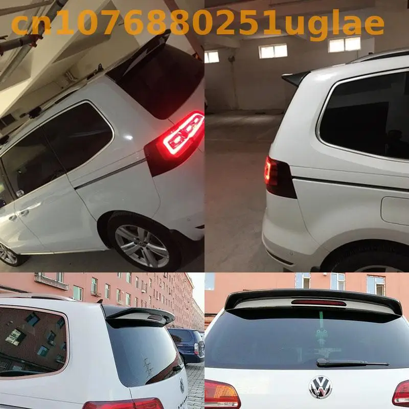 For Volkswagen Sharan 2012 2013 2014 2015 2016 2017 2018 2019 2020 Car Rear Spoiler Abs Paint Car Fixed Tail car assecories