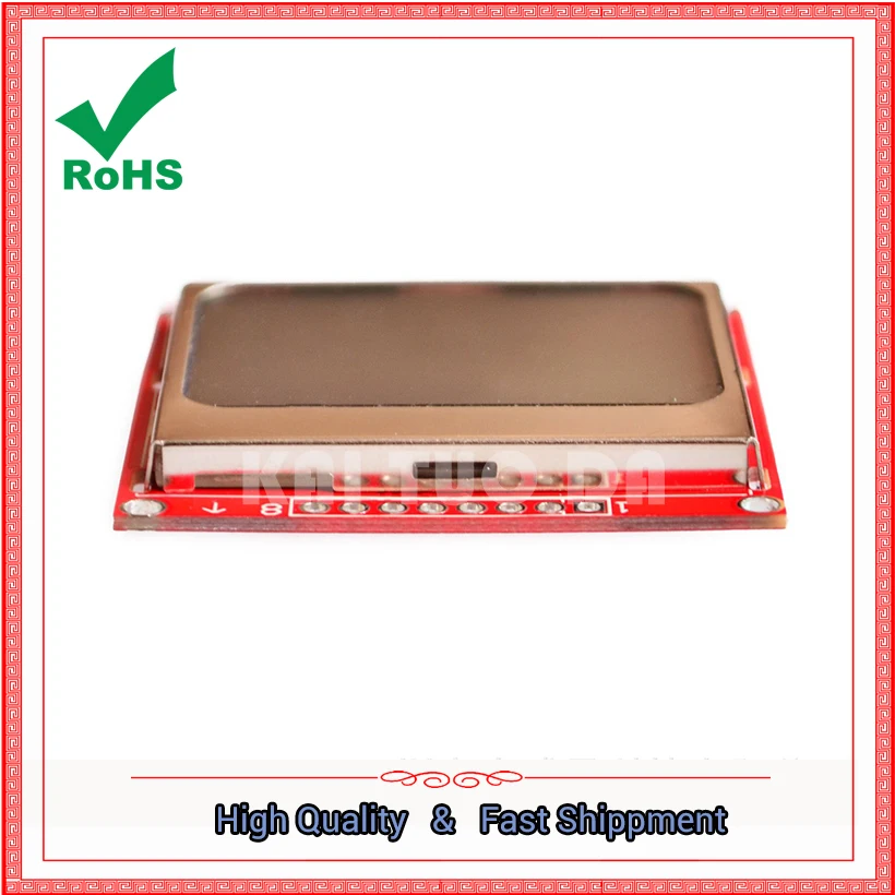 5110 Red Screen single-chip Development Board Dedicated LCD LCD Module Provides The Driver