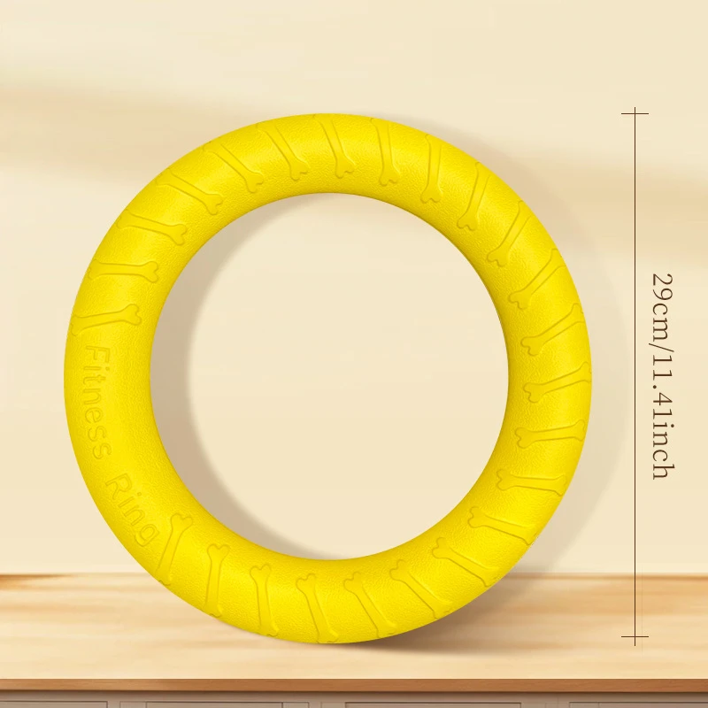 Dog Toys Pet Flying Discs Training Ring Puller Anti-Bite Floating Interactive Supplies Dog Flying Disk Toys Aggressive Chewing ๏ปฟ