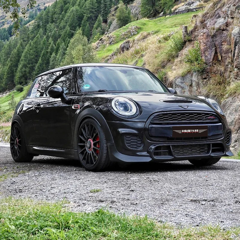 Front Spoiler For MINI JOHN COOPER WORKS 2014-2020 F55 F56 F57 JCW Auto Parts Bumper Front Skirt Car Exterior Accessories