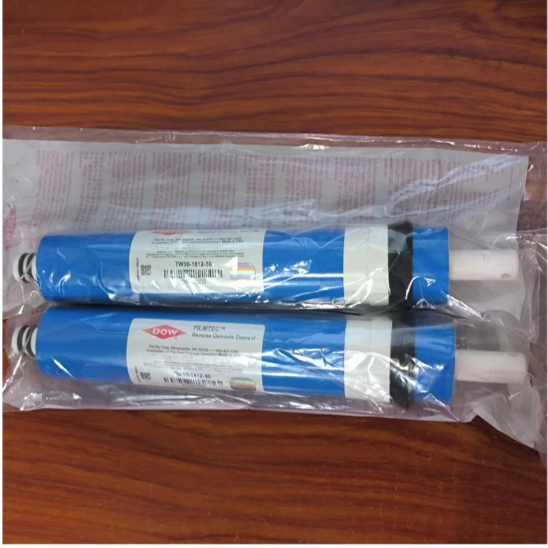 2 pcs Dow Filmtec 50 Gpd reverse osmosis membrane TW30-1812-50 kitchen RO water filter