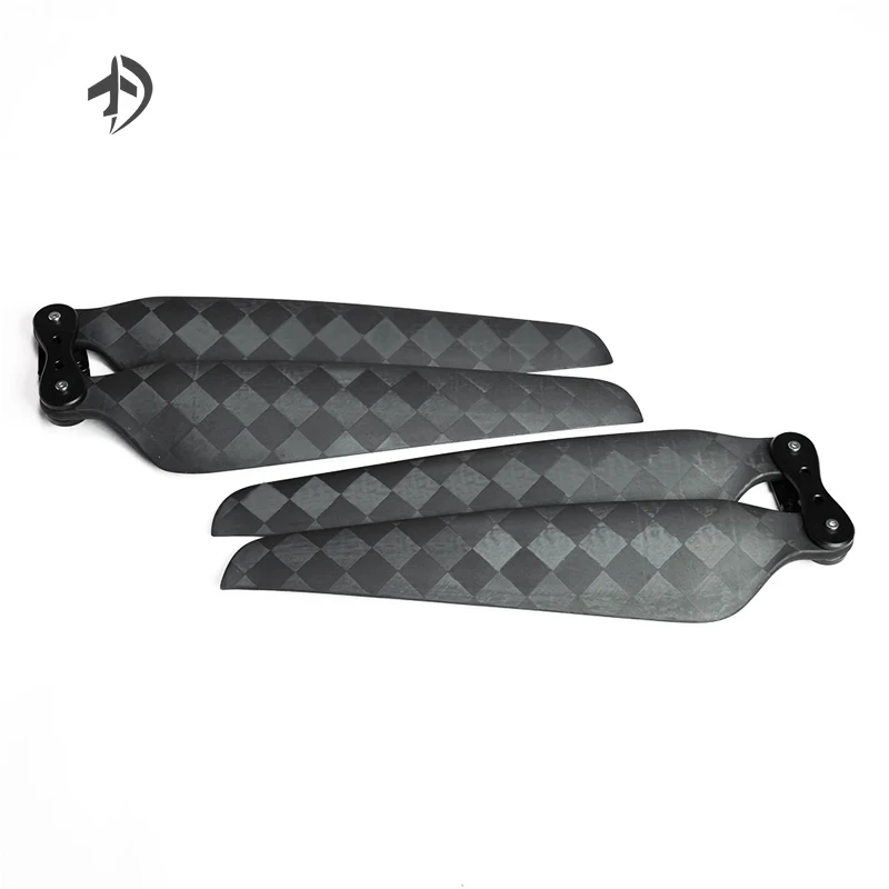 XD-DYNAMICS 28 inch Pure carbon fiber black rc plane accessories Propeller for aerial filming drones 28*12 Prop-2PCS/PAIR