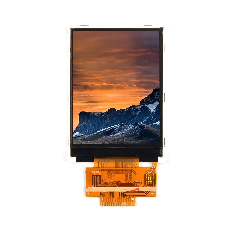 2.4 inch TFT high-definition color non-touch LCD screen 2.8-3.3V resolution 240x320 4-wire SPI interface control chip ILI9341