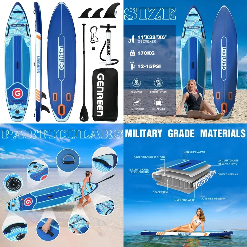 Custom hot welded paddle board inflatable sap board water surfing sap