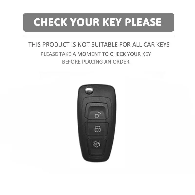 For Ford Focus 2 3 MK3 ST RS Ecosport Kuga Escape Fiesta C-Max S-Max Mondeo TPU Car Flip Key Case Cover Protector