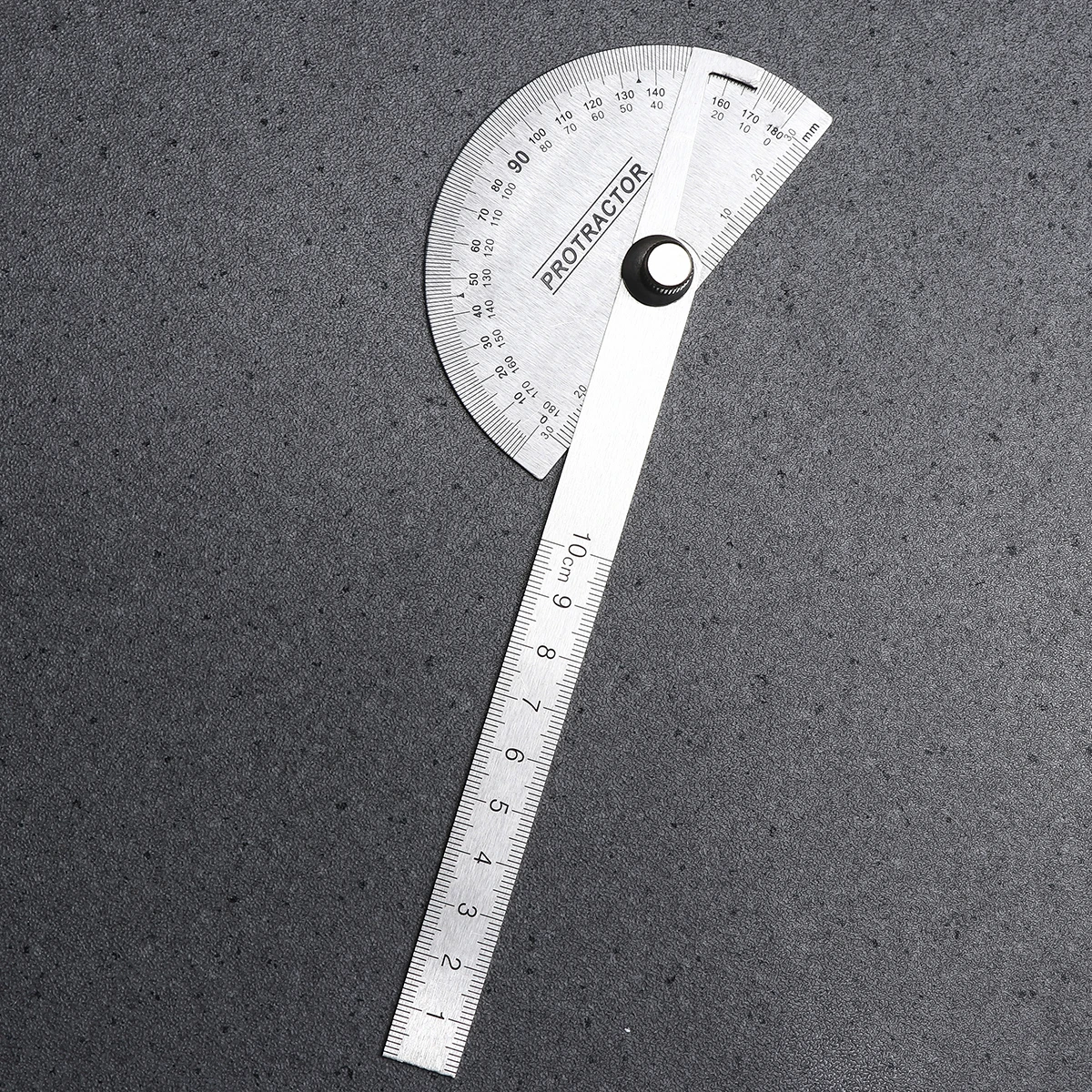 2 Pcs Protractor Angle Rotary Construction Protractors Ruler Measurer Precision