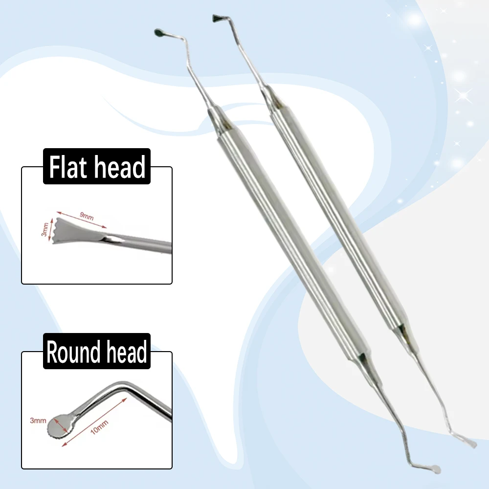 

Double Head Dental Gingival Cord Packer with Retraction Scaler and Separator for Gum Tissue Management Dental Tool