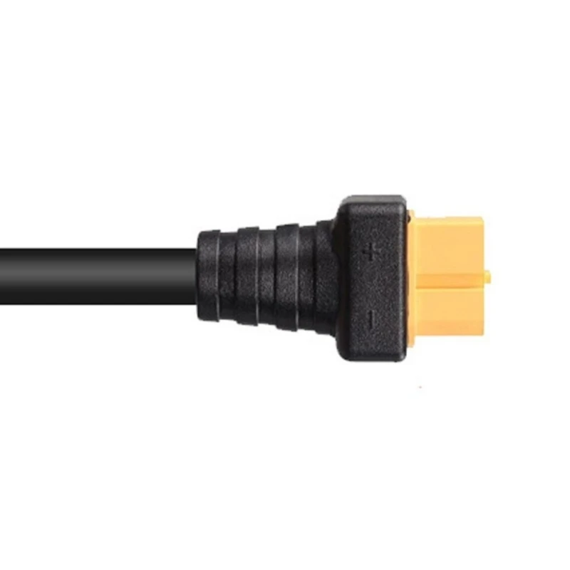 XT60 to 8mm Adapter Cable 14AWG XT60 to DC8020 Connectors Cable for Efficient Solar Charging and Power Transfer