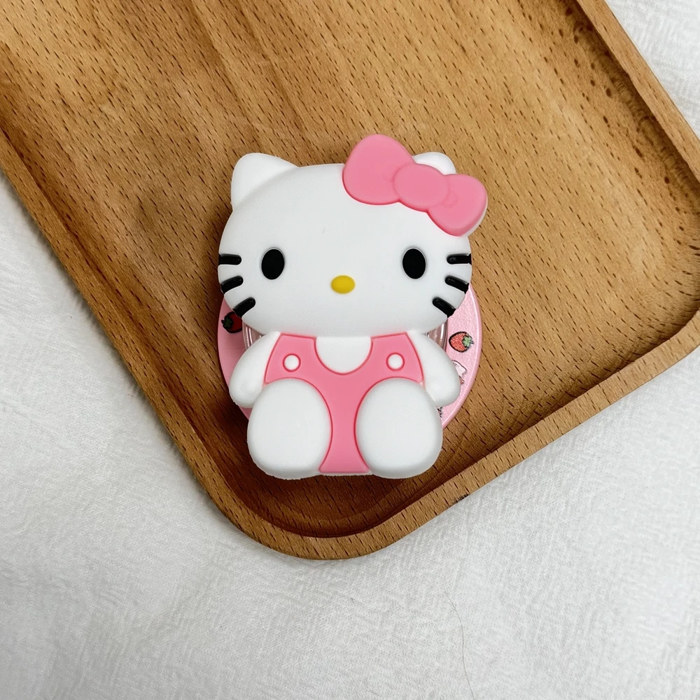 لطيف الكرتون سانريو مرحبا كيتي حامل مغناطيسي قبضة توك Griptok حامل هاتف حامل دعم آيفون سامسونج Magsafe الذكية توك #5
