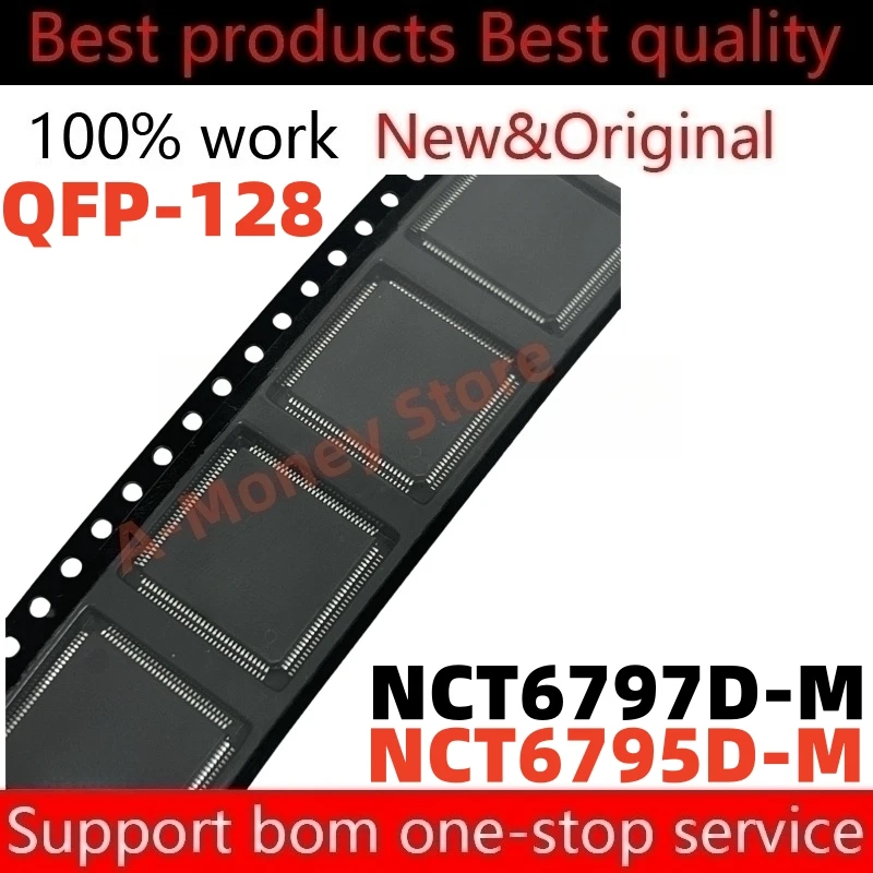 

(1pcs)NCT6797D-M NCT6795D-M NCT6795D M NCT6797D M QFP-128