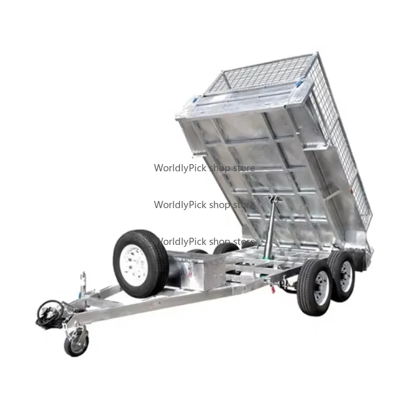 아연 도금 유틸리티 덤프 트레일러, 유압 트레일러, 자동차 트레일러