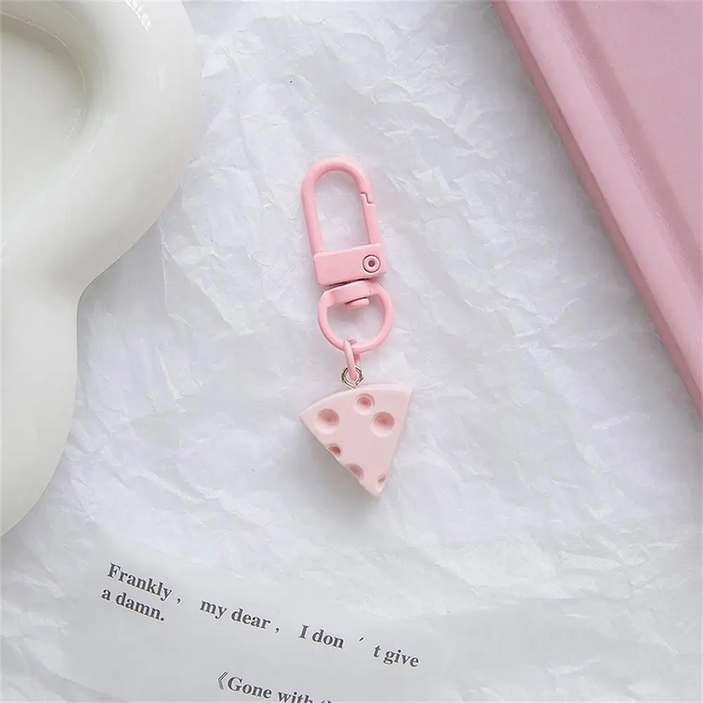 10/30/50PCS Key Chain Vivid Design Cartoon Resin 5.5 * 2cm Small Bag Pendant Good Looking Interesting 6.8g Alloy Wear-resistant