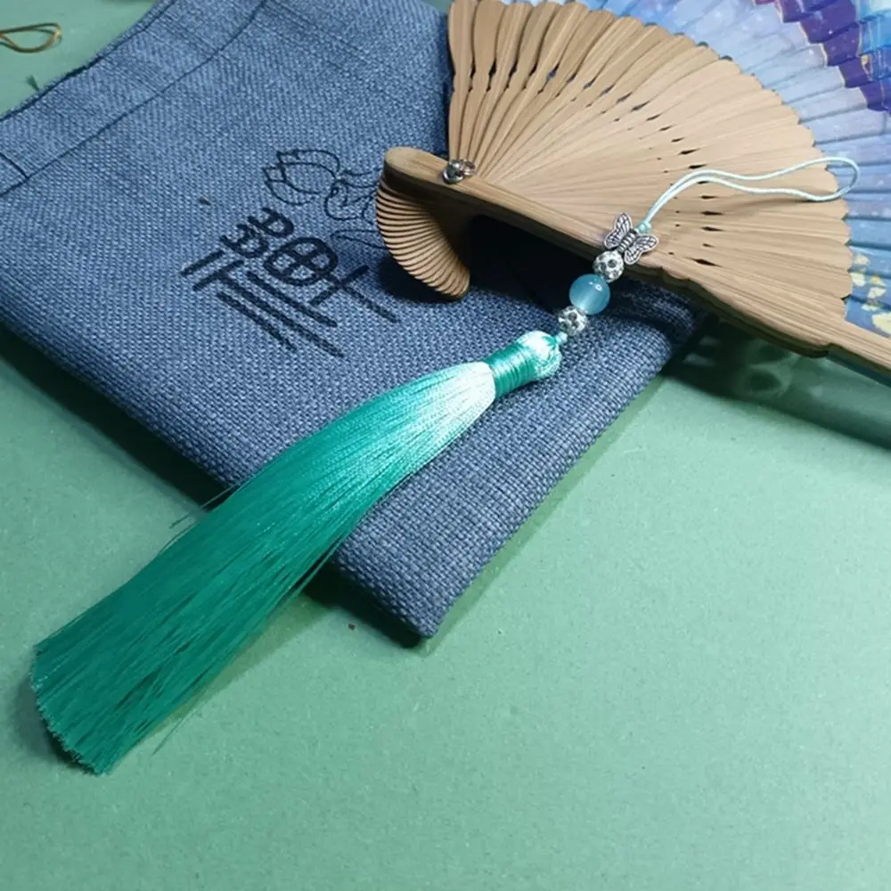 

Clothing Pendant Lucky Bookmark Tassels DIY Crafts Lanyard Tassel Car Keyring Blessing Phone Pendant Chain Earrings