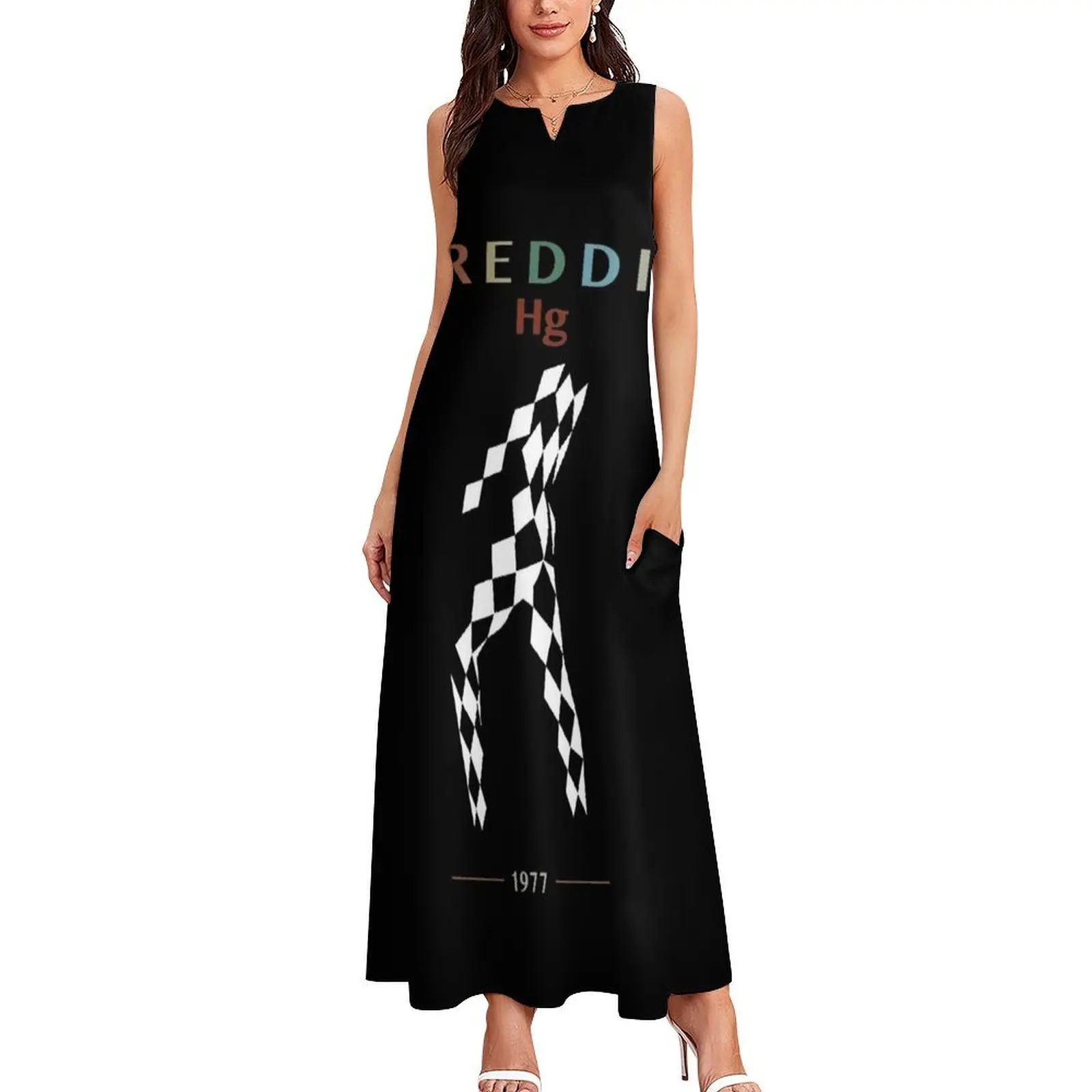 Freedy Mercury Long Dress summer outfits for women 2025 Women's skirt