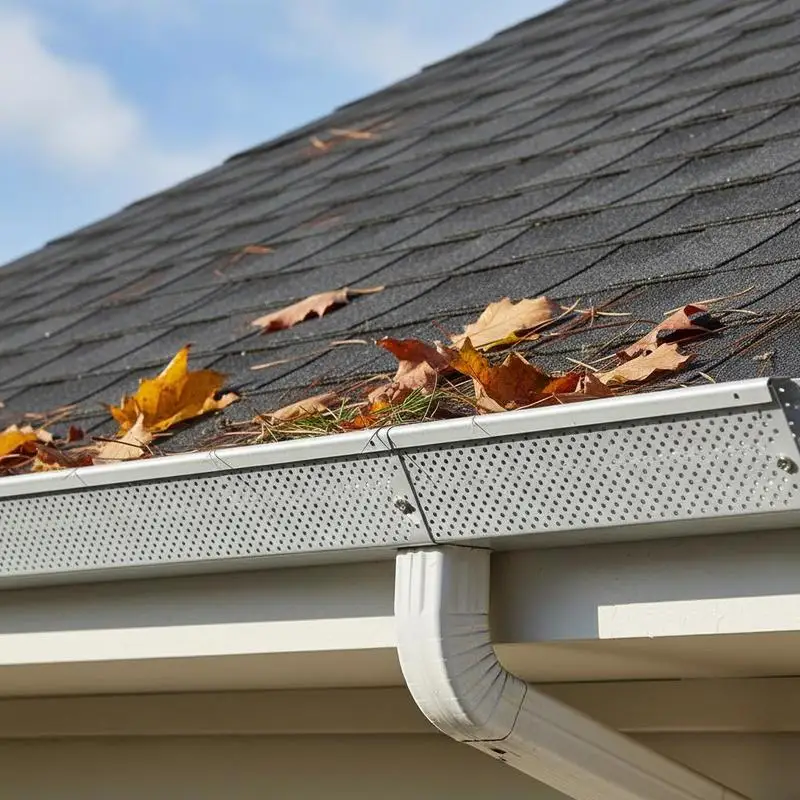 

Aluminum Rain Gutters Cover 5 inch Width For Residential House Roof Drainage Garden Eaves, 104 ft Total Length 26 PCS DIY Leaf Filter 0.157'' Hole Diameter 0.02'' Thick Raptor Mesh Hardware Fits Any Roof Gutter Type