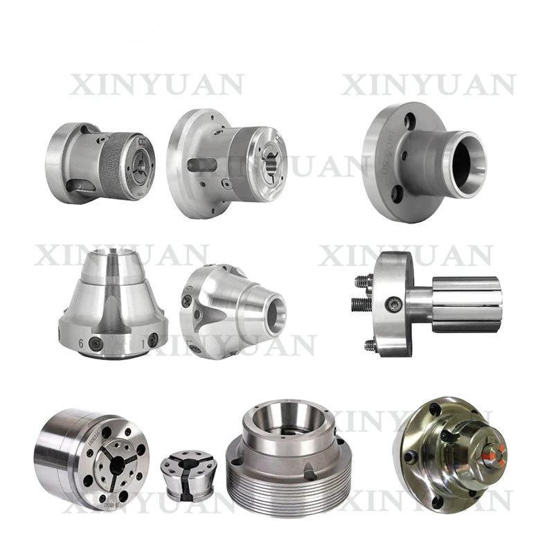 Collect Chuck JAB15 JAB25 JAB40 JAB-5C 16C YB15 YB25 for Cnc Lathe Small Push-Forward Pneumatic Totary Cnc Collet Chuck