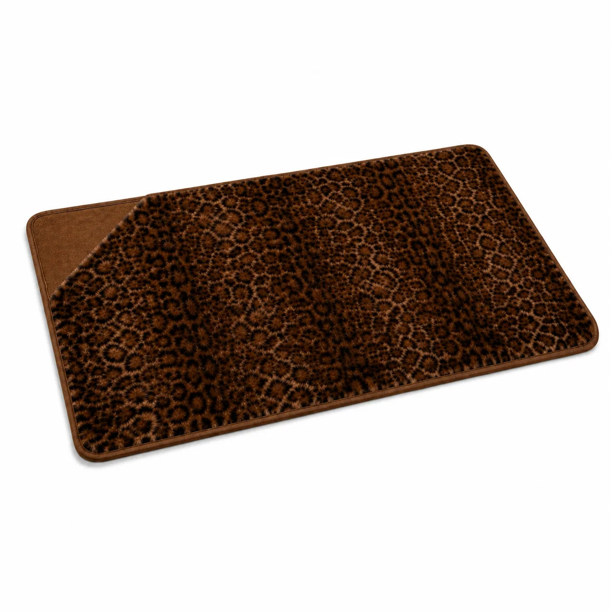 Factory Direct Luxury Leopard Print Faux Mink Fur Pet Blanket Multi-use Pet Bed Mat Cover Soft Smooth Dropshipping For Dogs Cats