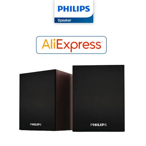 Philips spa20 alto-falantes bluetooth interno portátil sem fio alto-falante leitor de música com microfone subwoofer de som estéreo de alta fidelidade